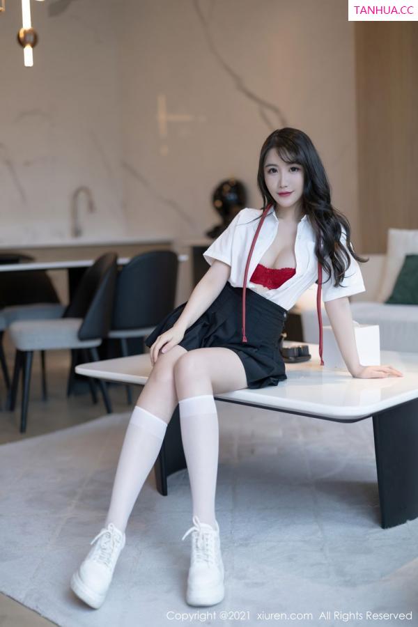谢芷馨  绯月樱深圳旅拍 清纯的JK制服第14张图片